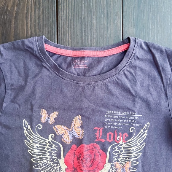 Primark | Girls Love Always Long Sleeve Shirt | 13-14 YRS - Picture 4 of 6